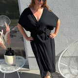 Musselin Wickelkleid Kaya - Verschiedene Farben