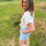Denim Shorts Fleur