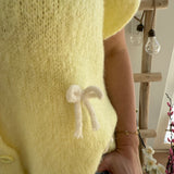Cardigan Sunny Bow