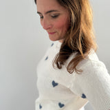 Kurzarm Pullover Little Hearts - Verschiedene Farben