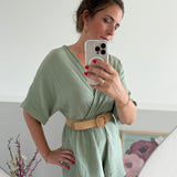 Musselin Jumpsuit Lara - Verschiedene Farben