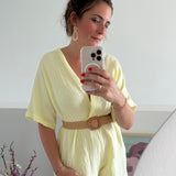 Musselin Jumpsuit Lara - Verschiedene Farben