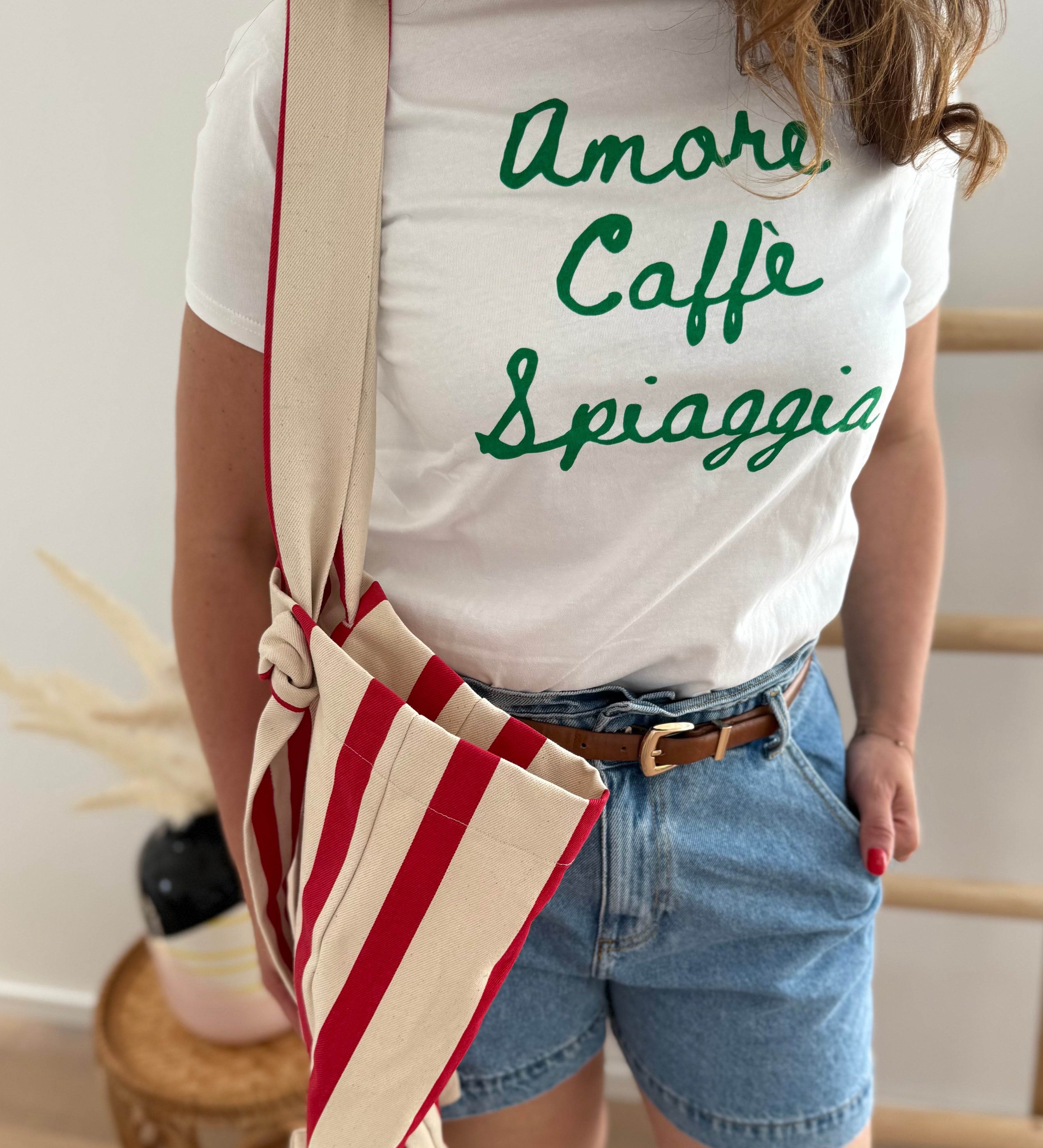 T-Shirt Amore Caffe Spiagga - Verschiedene Farben