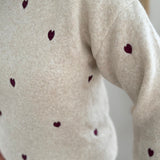 Rollkragenpullover Hearts