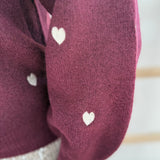 Rollkragenpullover Hearts