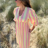 Maxikleid Lilou - gestreiftes Sommerkleid aus Lyocell
