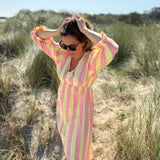 Maxikleid Lilou - gestreiftes Sommerkleid aus Lyocell