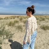 Häkelpulli Boho Bloom