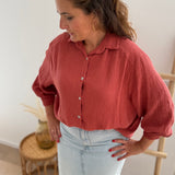 Musselinbluse Sienna