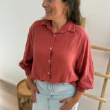 Musselinbluse Sienna