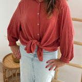 Musselinbluse Sienna