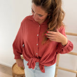 Musselinbluse Sienna
