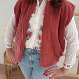 Musselinbluse Garden Muse