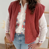 Musselinbluse Garden Muse