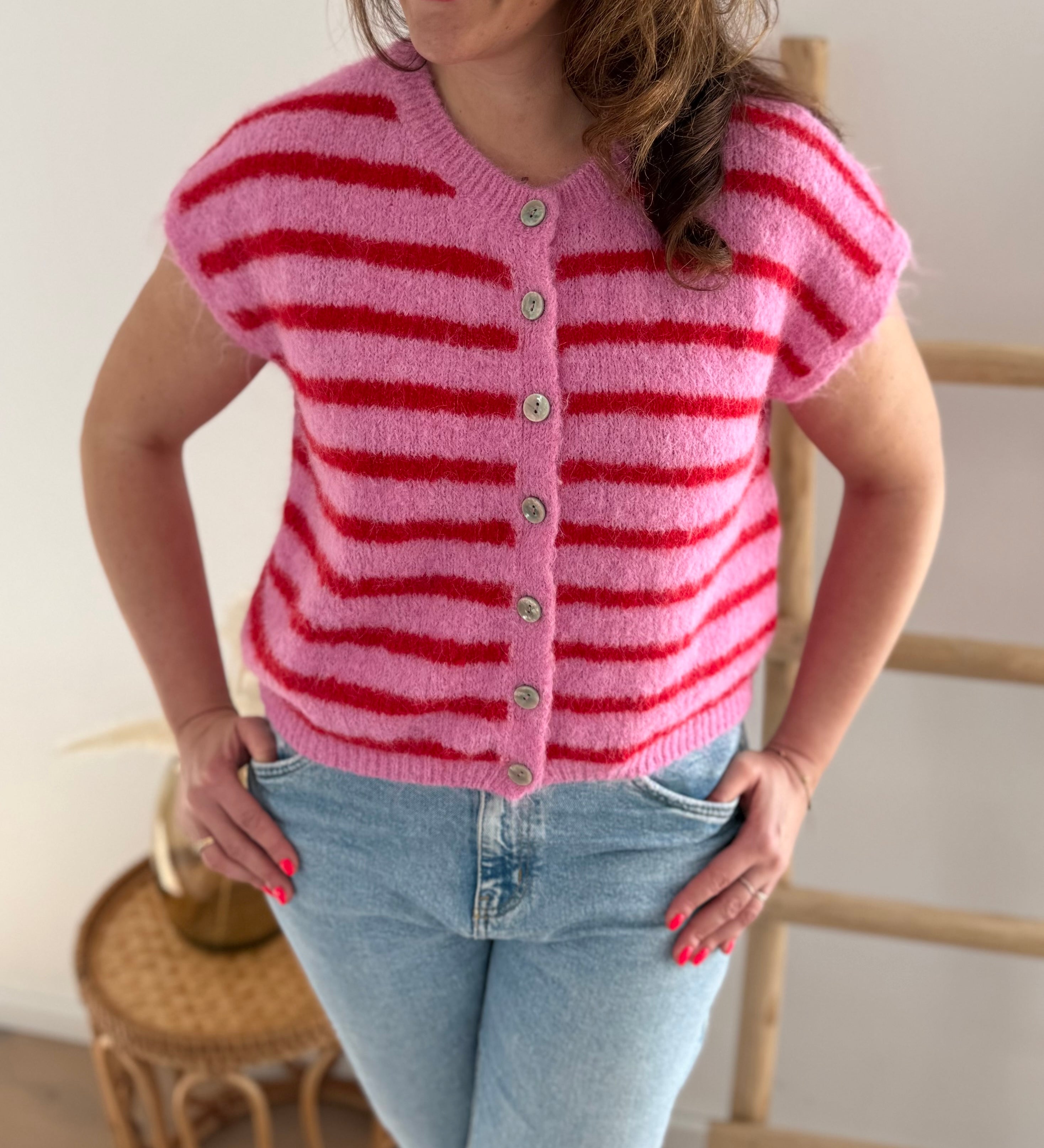 Cardigan Happy Stripes