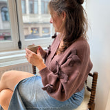 Strickjacke Choco Bow