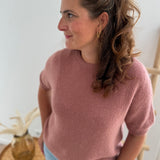 Kurzarm Pullover Maya - terracotta
