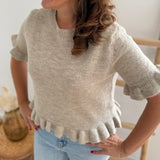 Kurzarm Pullover Leni - Verschiedene Farben