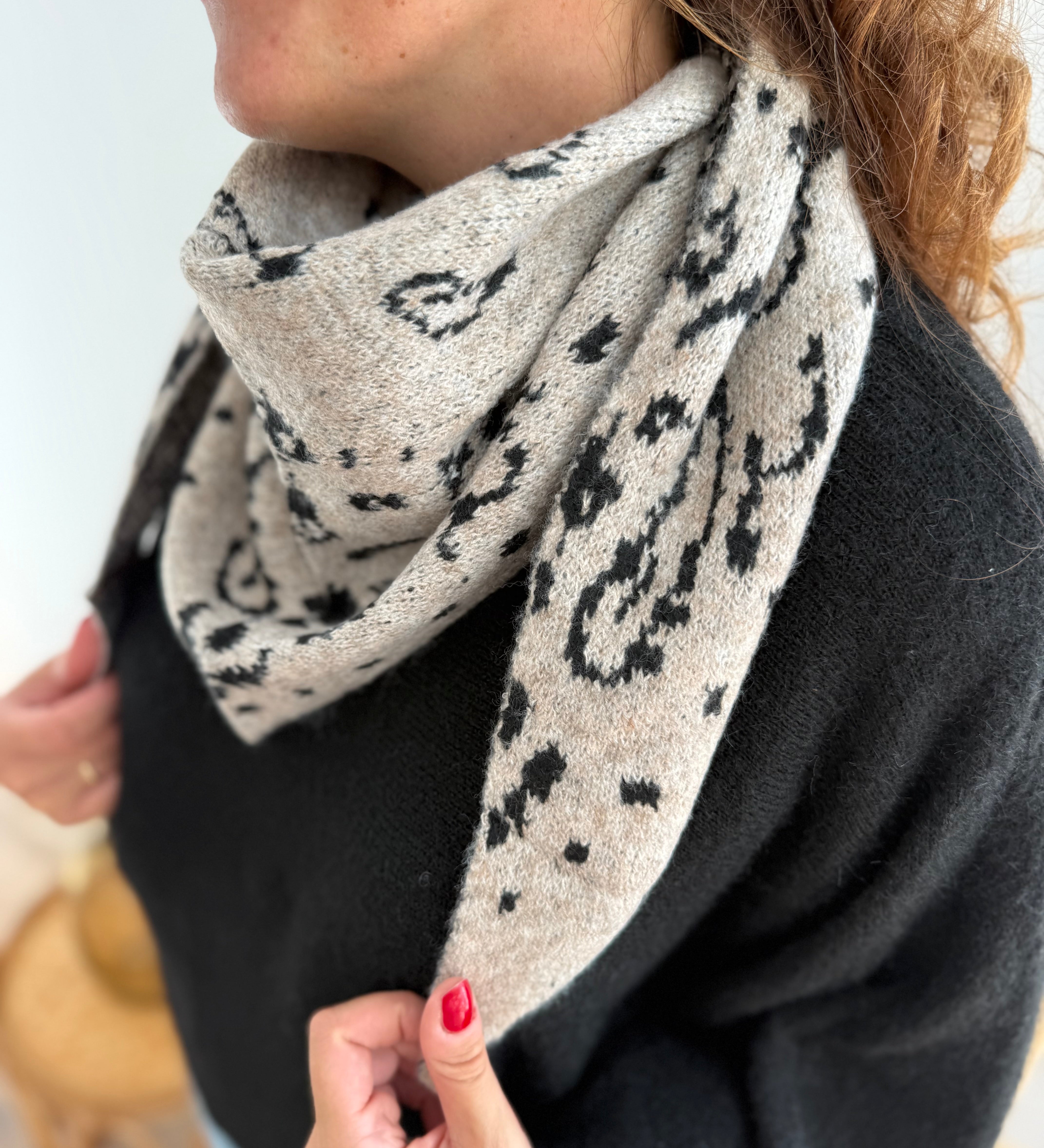 Dreiecksschal Paisley - Verschiedene Farben