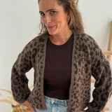 Strickjacke Leo Vibes