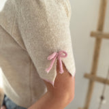 Kurzarm Pullover Tiny Bow
