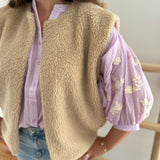 Teddyweste Cozy Vibe - Verschiedene Farben