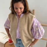 Teddyweste Cozy Vibe - Verschiedene Farben